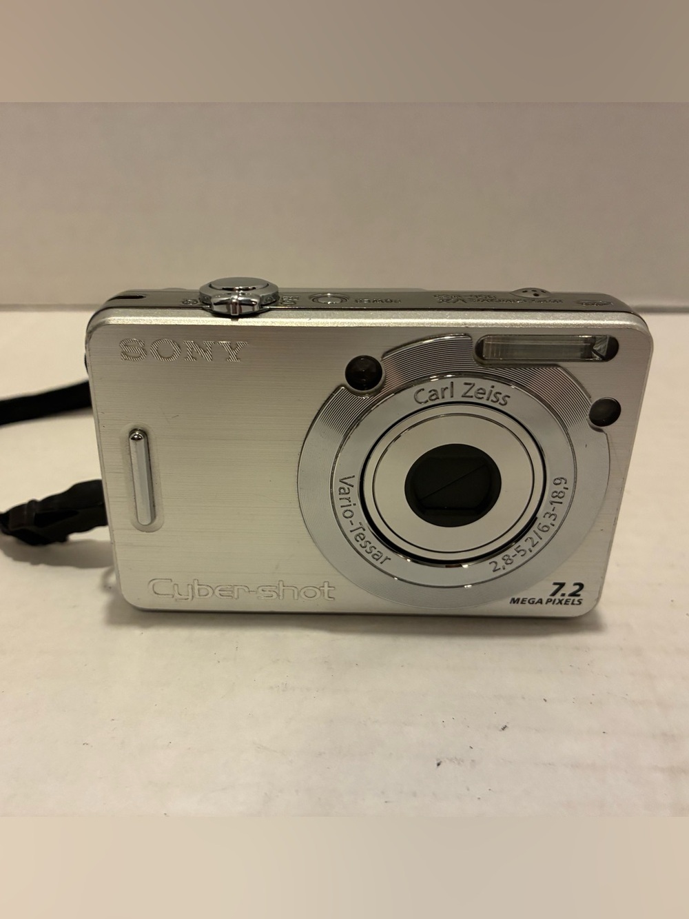 Sony Cyber-shot DSC-W55 7.2MP Digital Camera - Silver